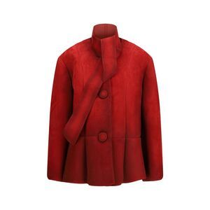 Prada Women Bonded Suede Jacket